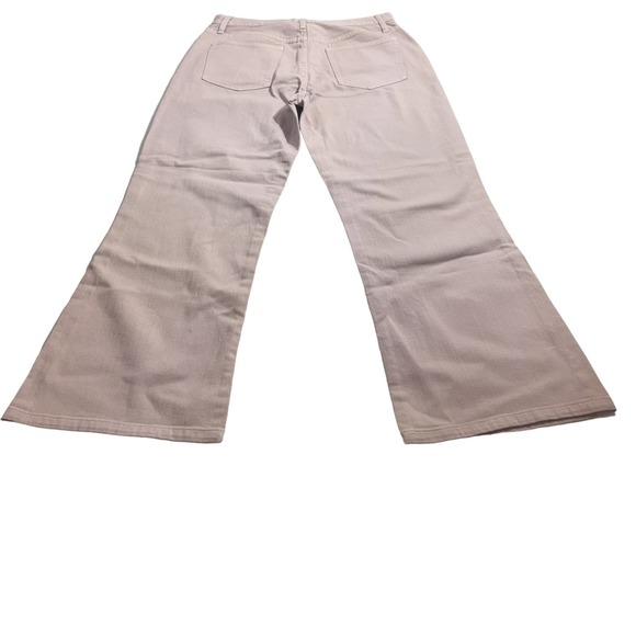 JOIE NWT Serie Pant Pale Mauve High Waist SIZE 8‎ Cropped Length Flare - Picture 3 of 5